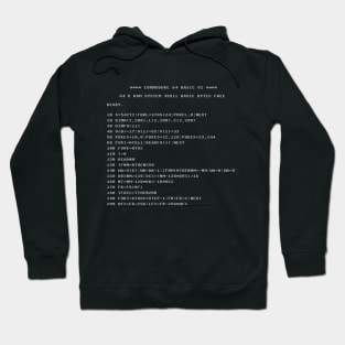 Commodore System Basic Code Hoodie